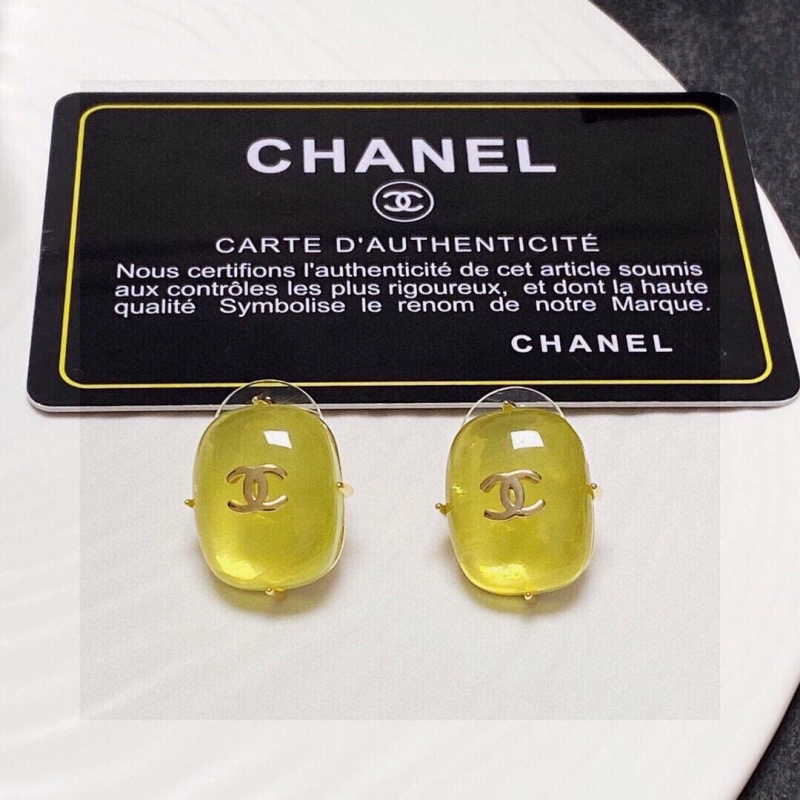 Ch*el earrings